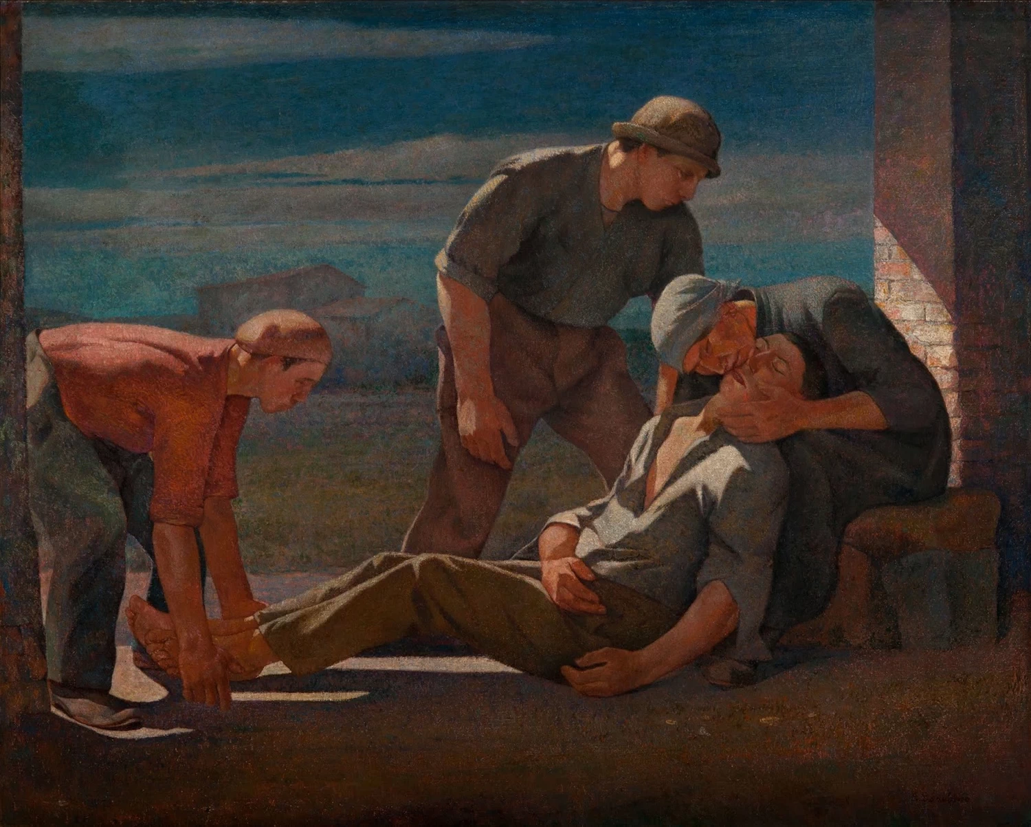 Pietà - dettaglio